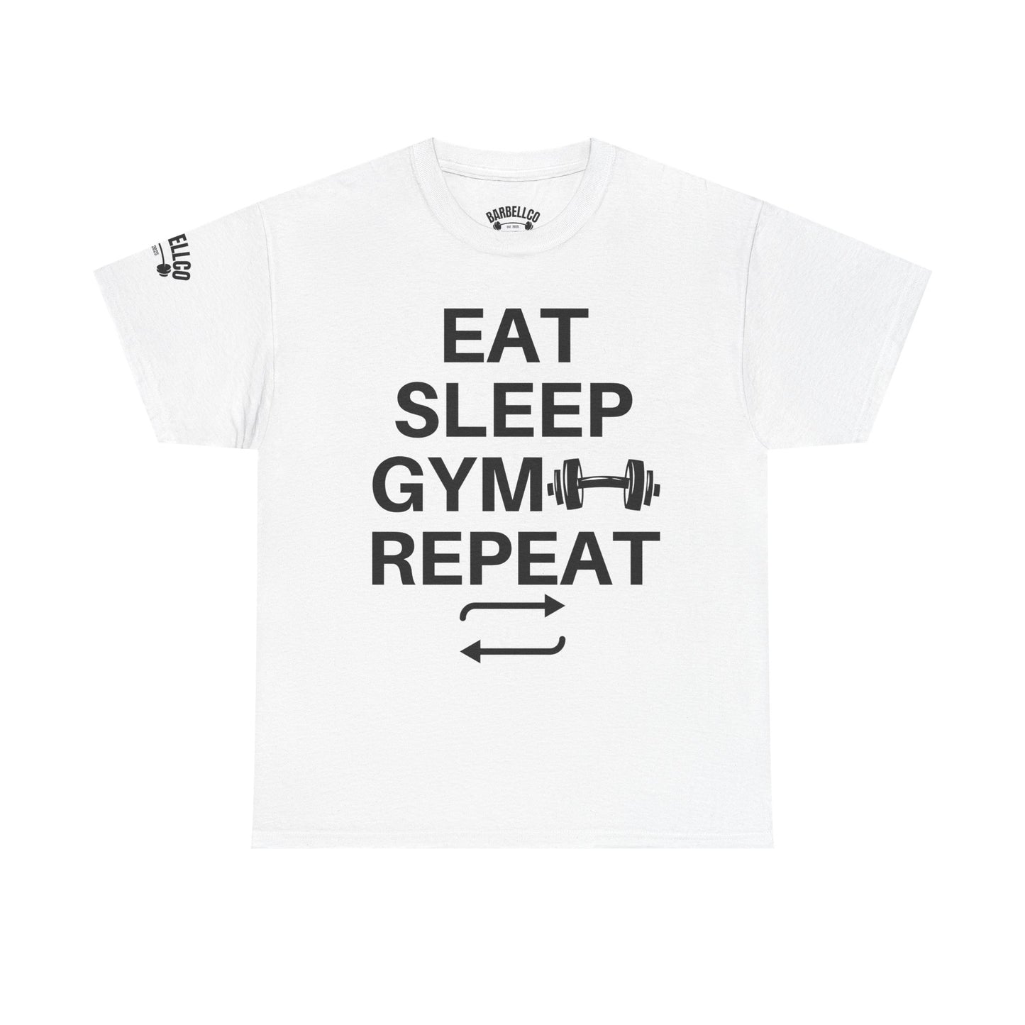 EAT SLEEP GYM REPEAT Oversized T-Shirt