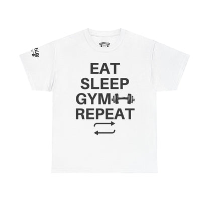 EAT SLEEP GYM REPEAT Oversized T-Shirt