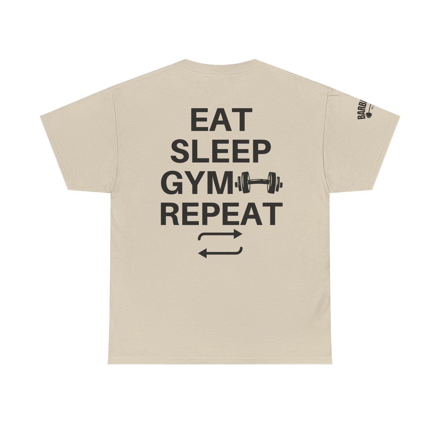 EAT SLEEP GYM REPEAT Oversized T-Shirt