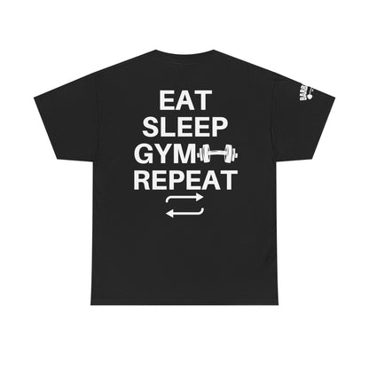 EAT SLEEP GYM REPEAT Oversized T-Shirt