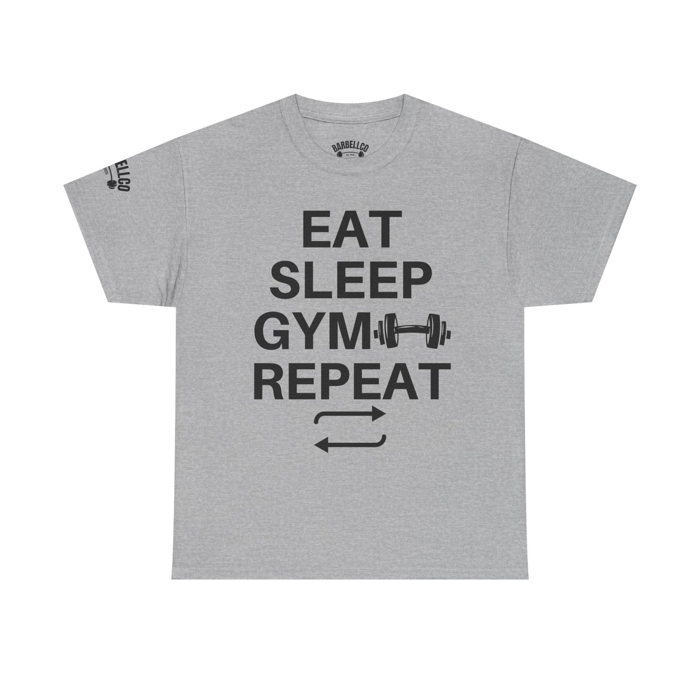 EAT SLEEP GYM REPEAT Oversized T-Shirt