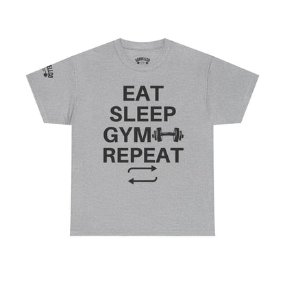 EAT SLEEP GYM REPEAT Oversized T-Shirt