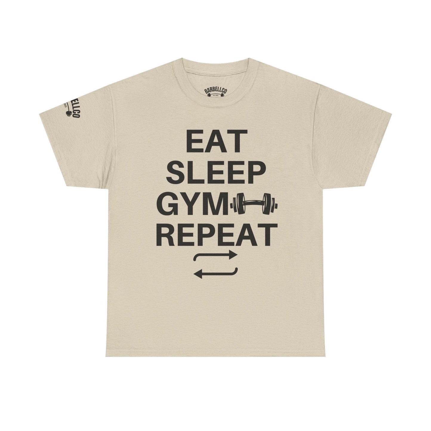 EAT SLEEP GYM REPEAT Oversized T-Shirt