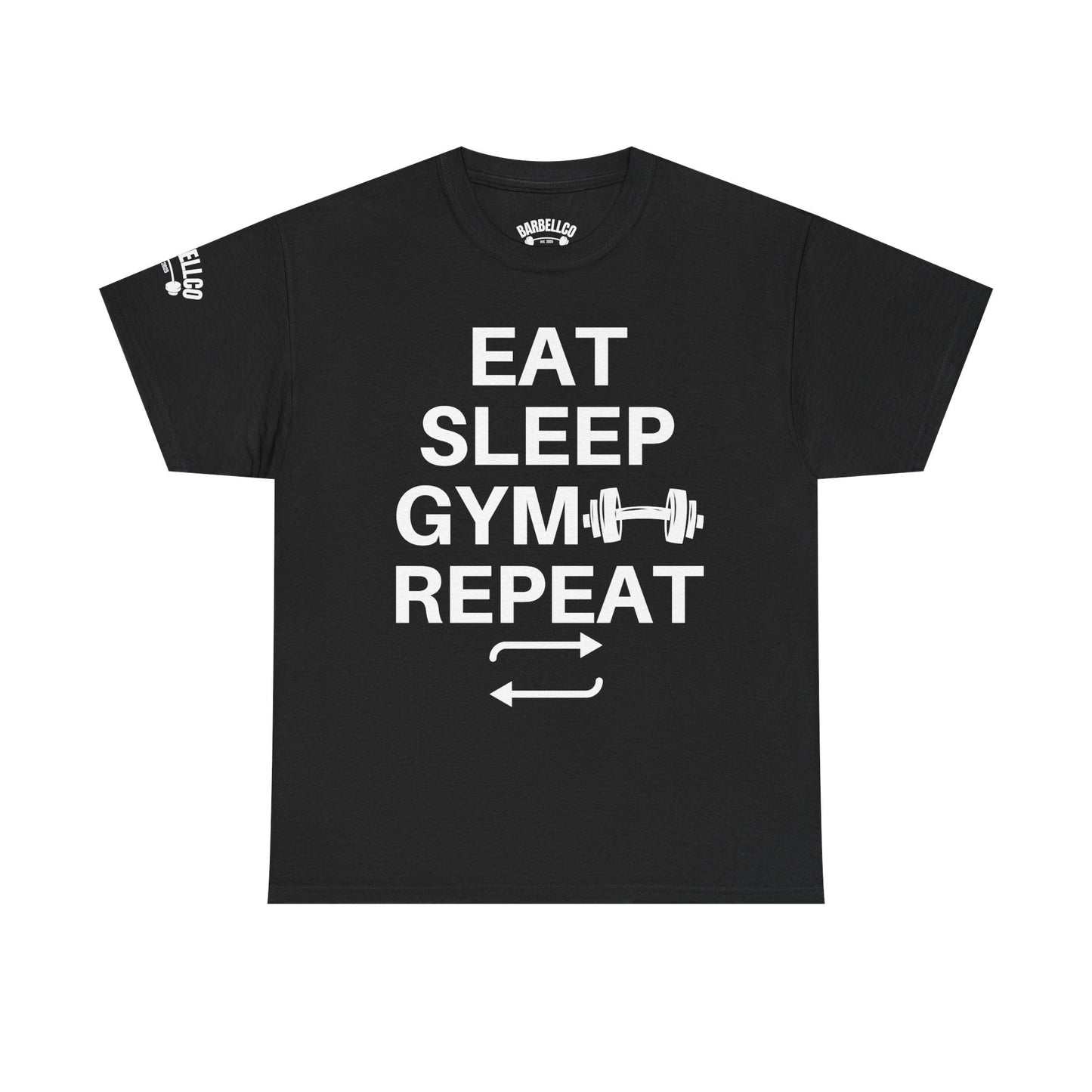 EAT SLEEP GYM REPEAT Oversized T-Shirt