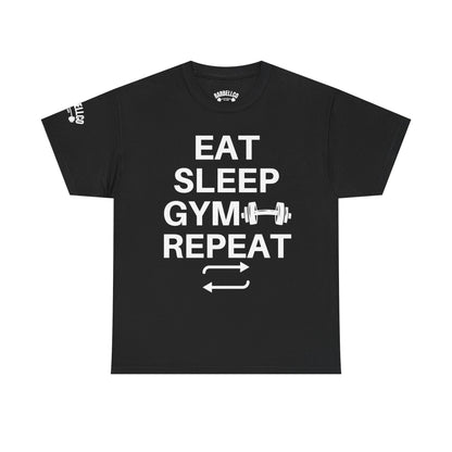 EAT SLEEP GYM REPEAT Oversized T-Shirt